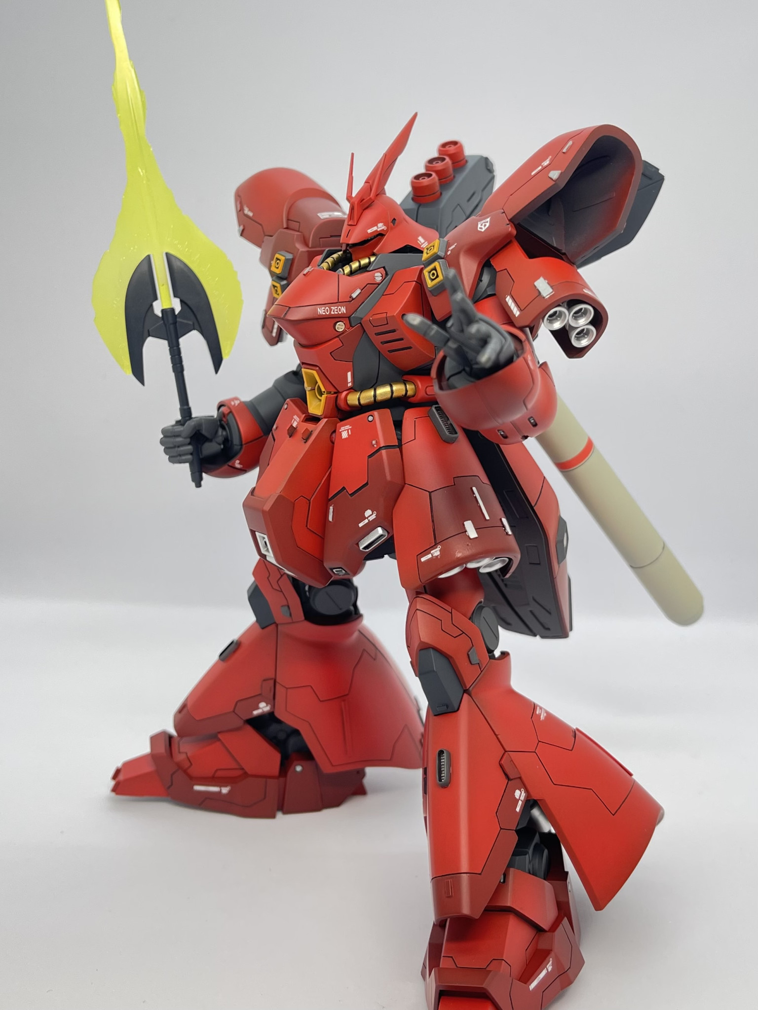 全塗装】HGUC 1/144 MSN-04 サザビー｜Yukipulaさんのガンプラ作品
