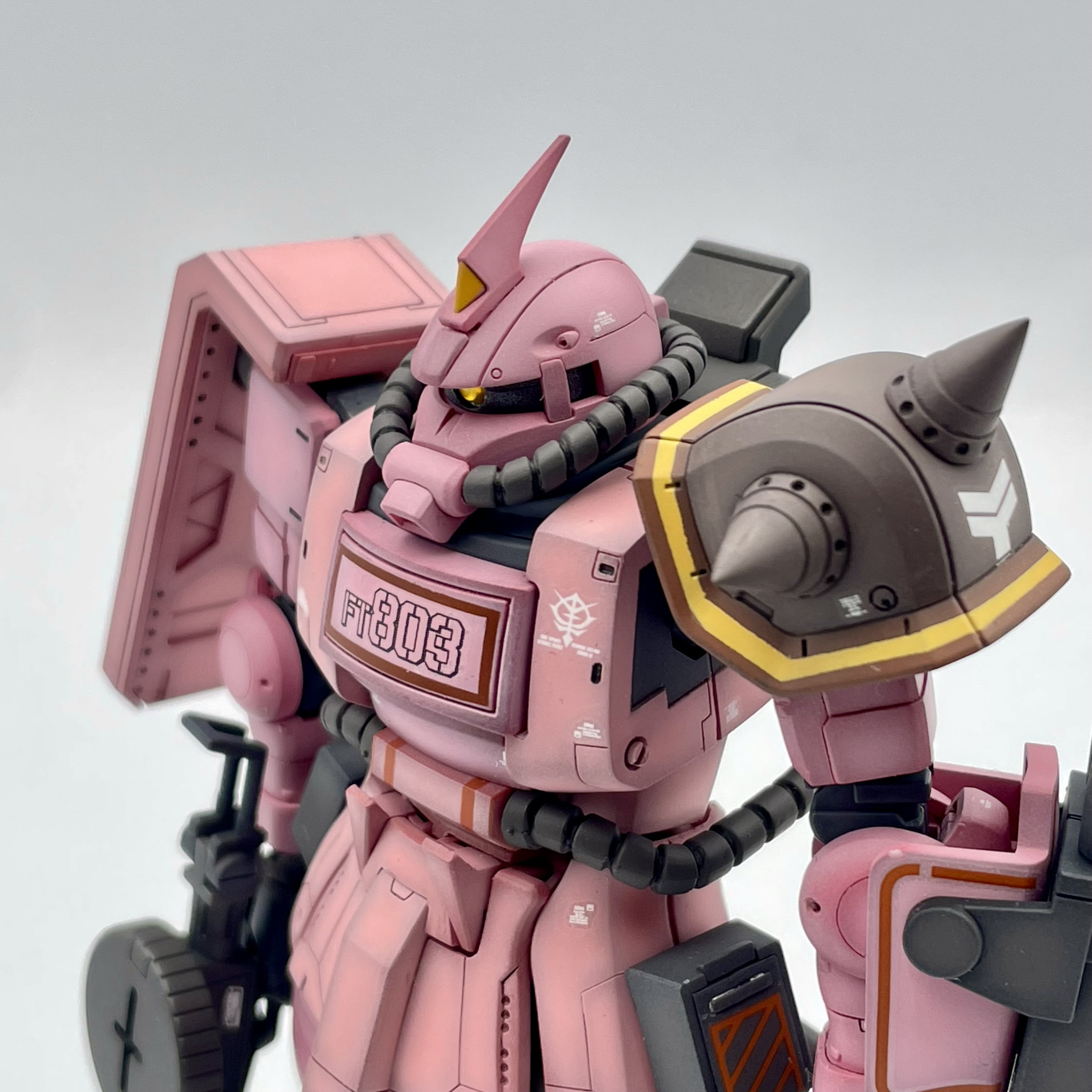 HG ザク・デザートタイプ ピンクパンサー隊機｜msgさんのガンプラ作品