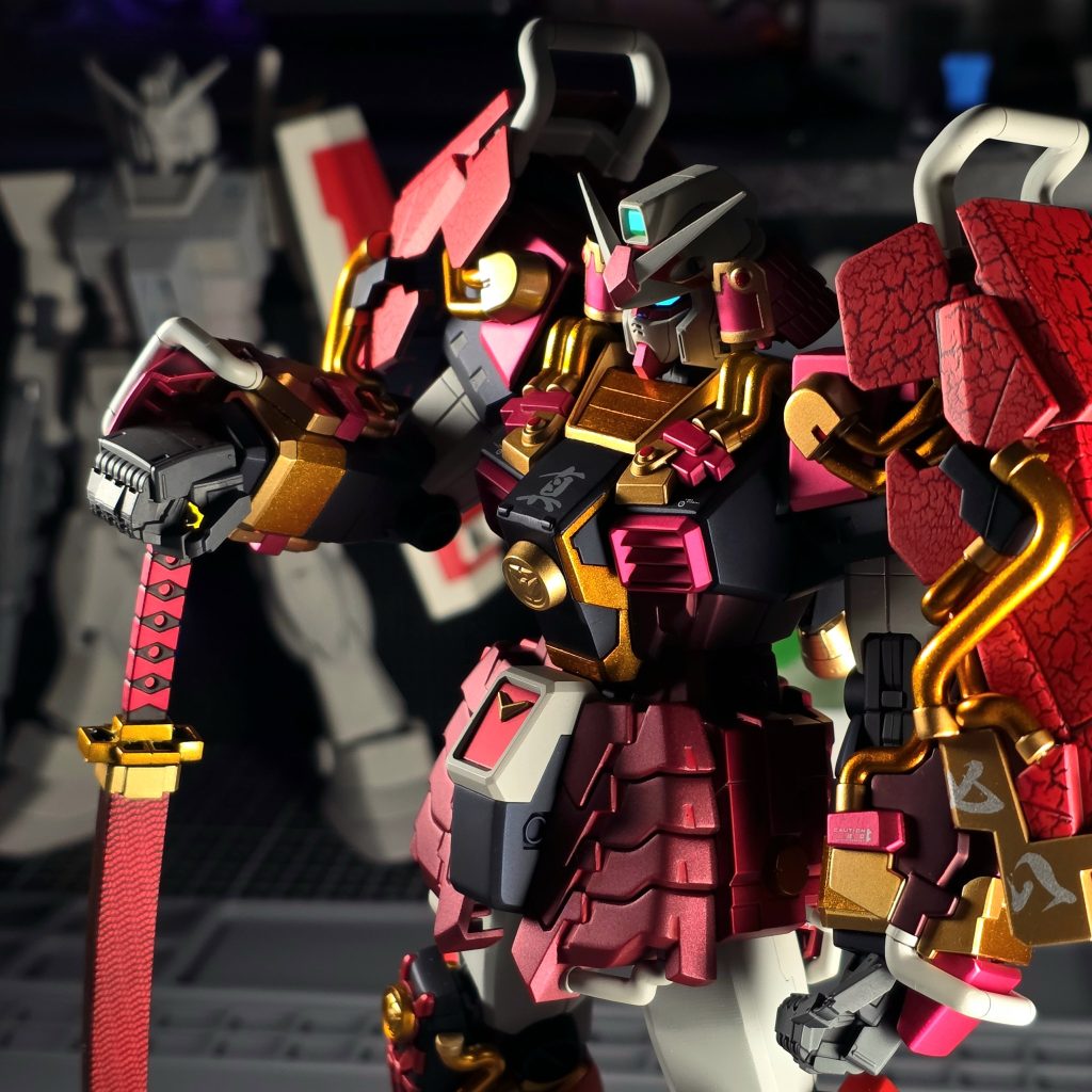 MG 1/100 真武者頑駄無｜にゃー噛んダムさんのガンプラ作品｜GUNSTA