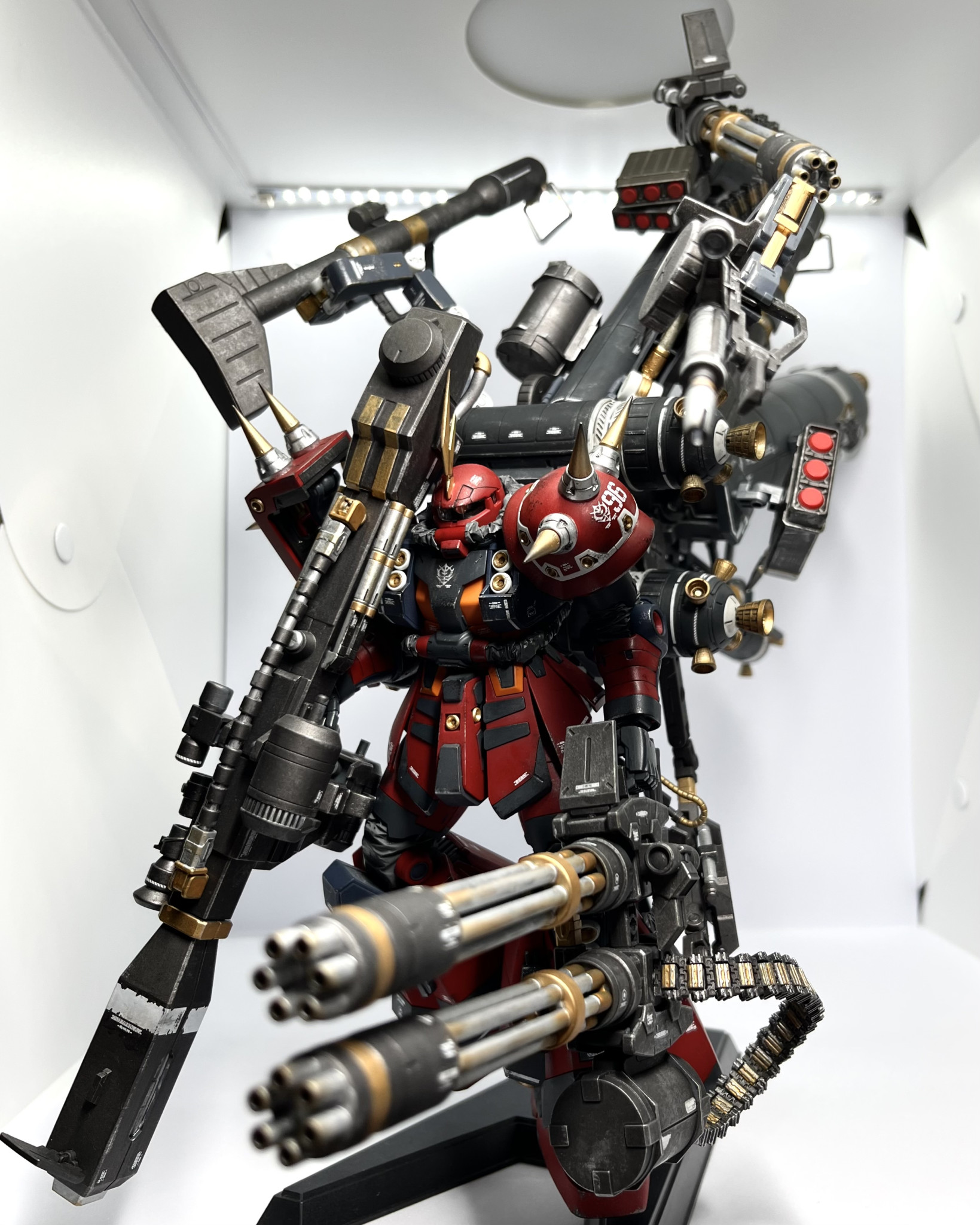 MG サイコザク ver.Ka 試作型ガトリング装備｜よこぷらさんのガンプラ
