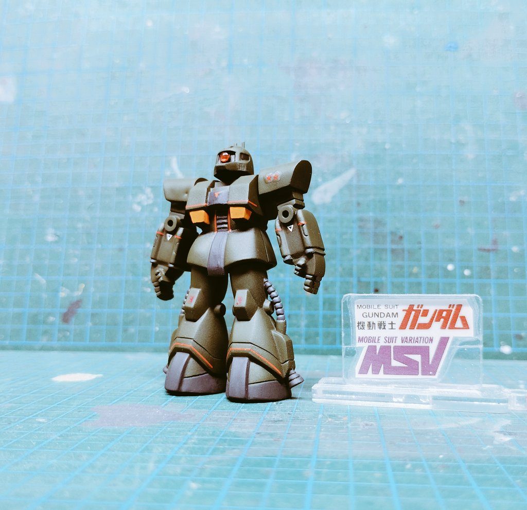 1/300 森永チョコスナック MS-06Z サイコミュ試験用ザク｜だんくら工房