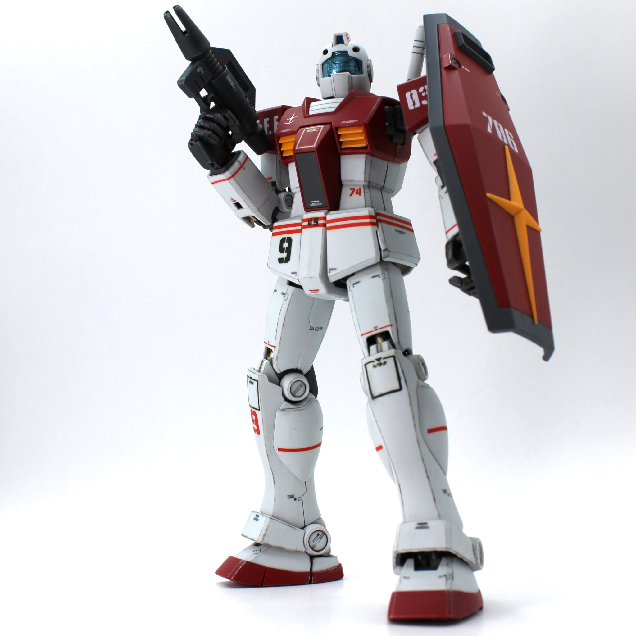 MG ジム Ver.2.0 リアルタイプ風｜4039さんのガンプラ作品｜GUNSTA