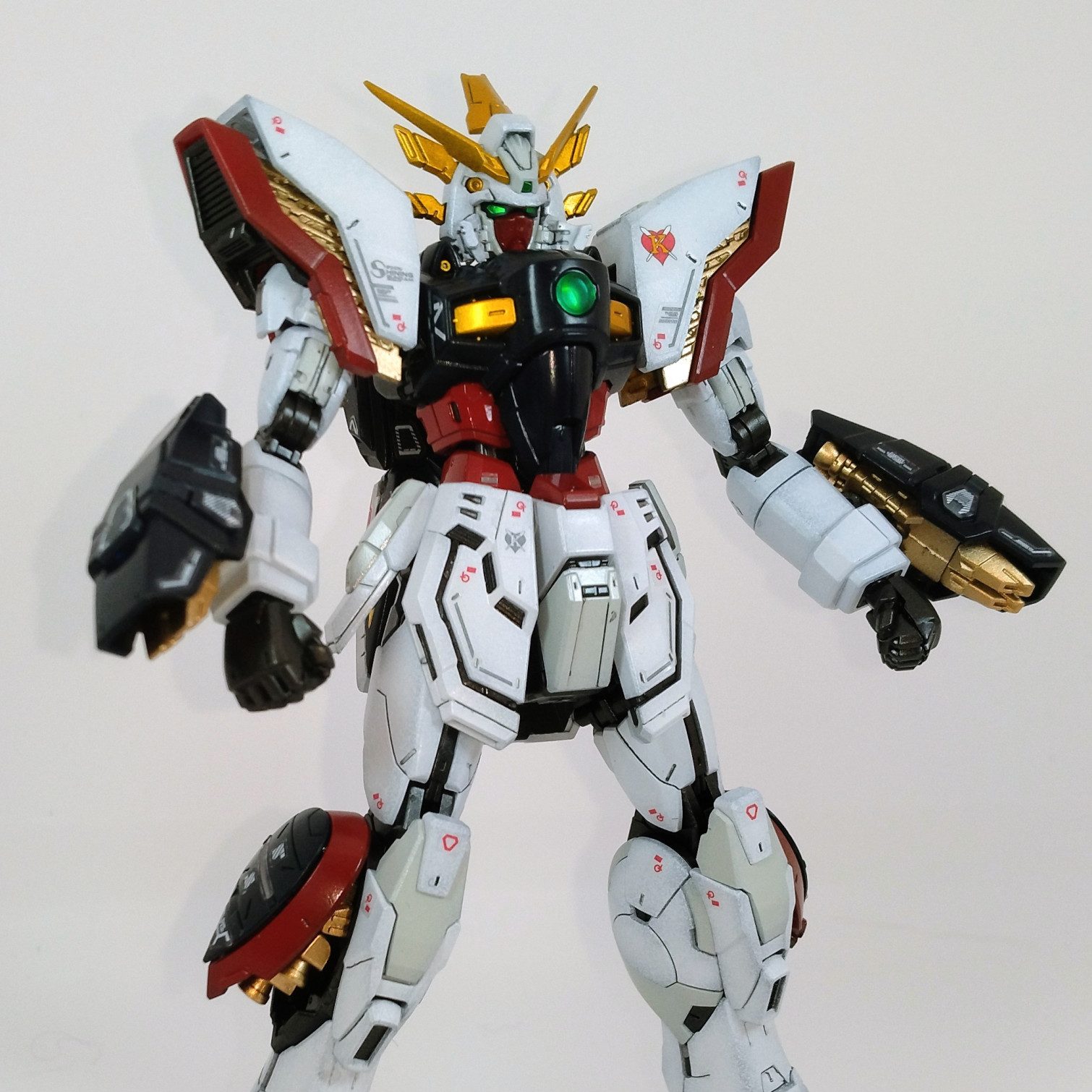RG シャイニングガンダム 全塗装｜zassyokuさんのガンプラ作品｜GUNSTA