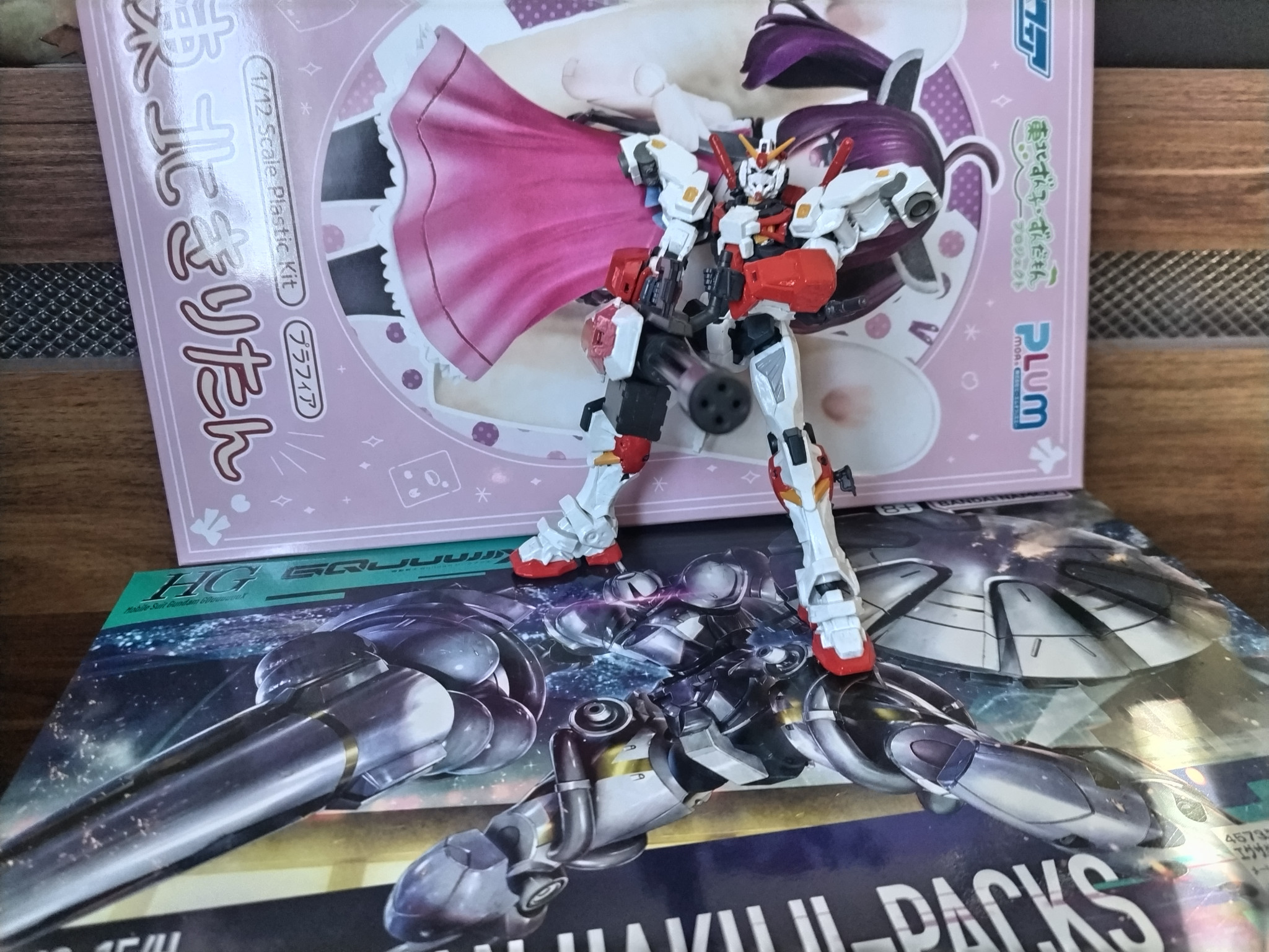 GQ版ガンダム4号機、ガンダム5号機｜ボンクラ工作員さんのガンプラ作品