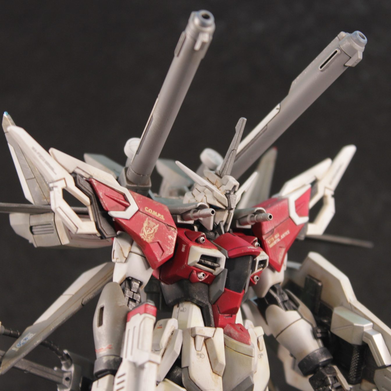 HG イモータルジャスティスガンダム I.W.S.P.装備｜takoさんのガンプラ