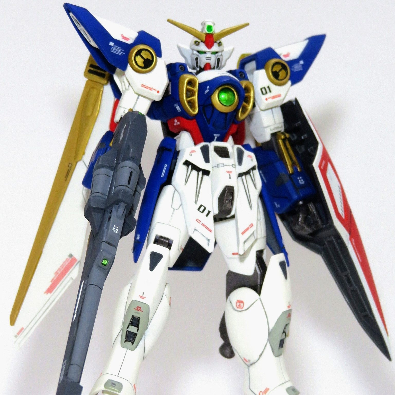 EG ウイングガンダム 筆塗り全塗装｜らり～さんのガンプラ作品｜GUNSTA