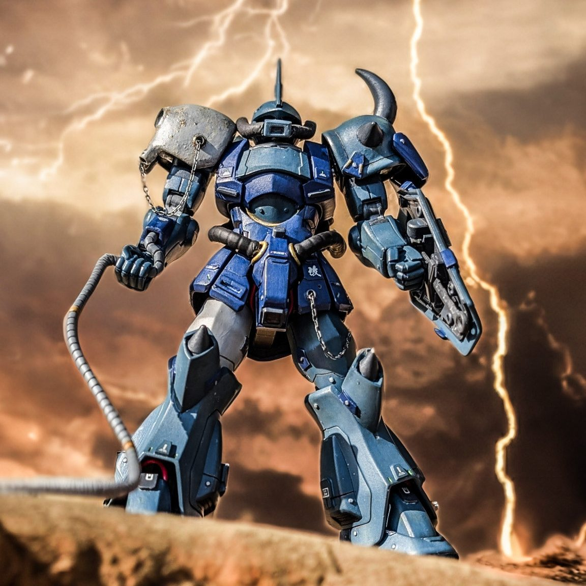 MS-07B グフ｜かずき おおのさんのガンプラ作品｜GUNSTA（ガンスタ）