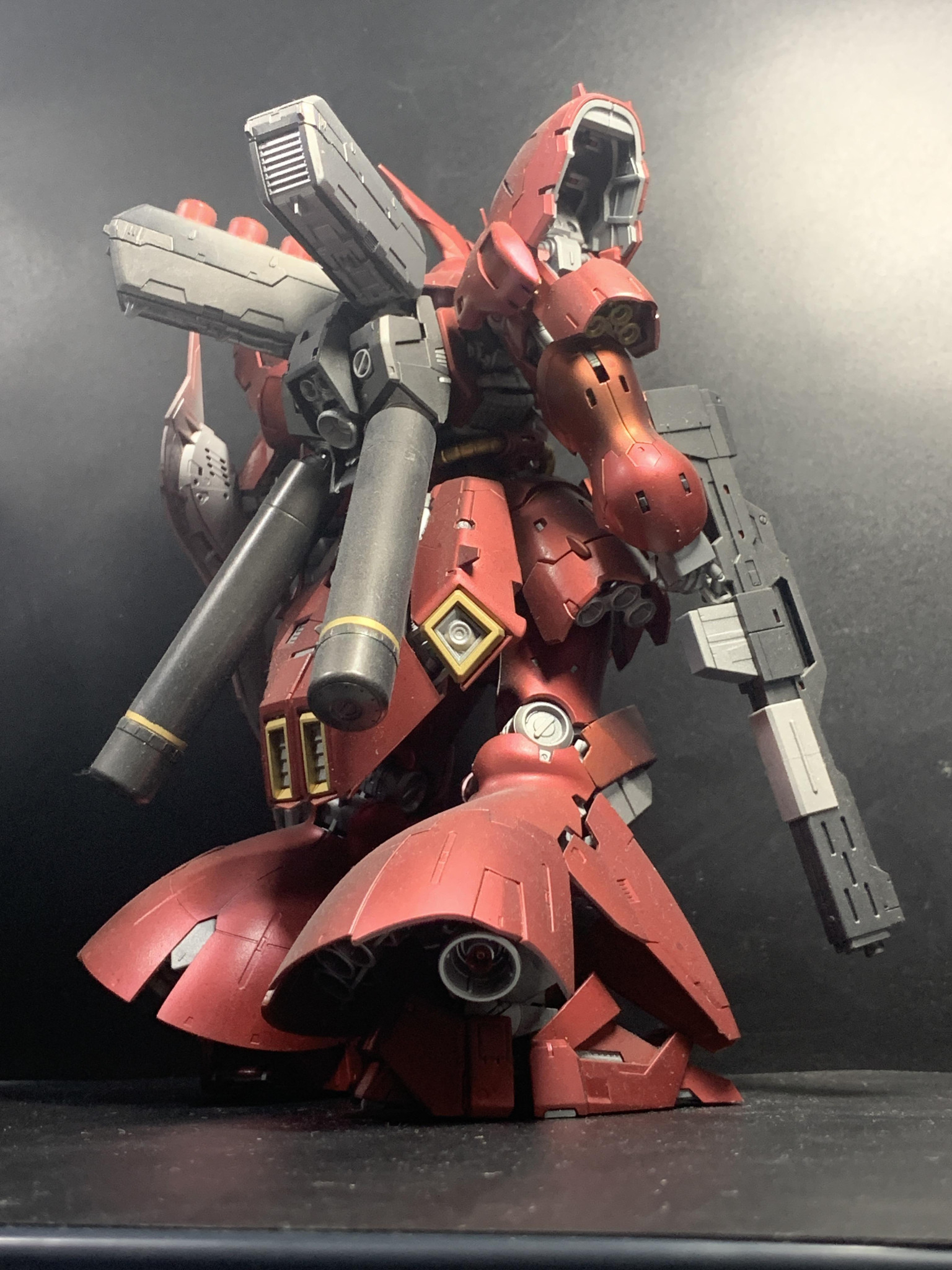 RG サザビー （マットキャンディ塗装）｜雨乞猫さんのガンプラ作品