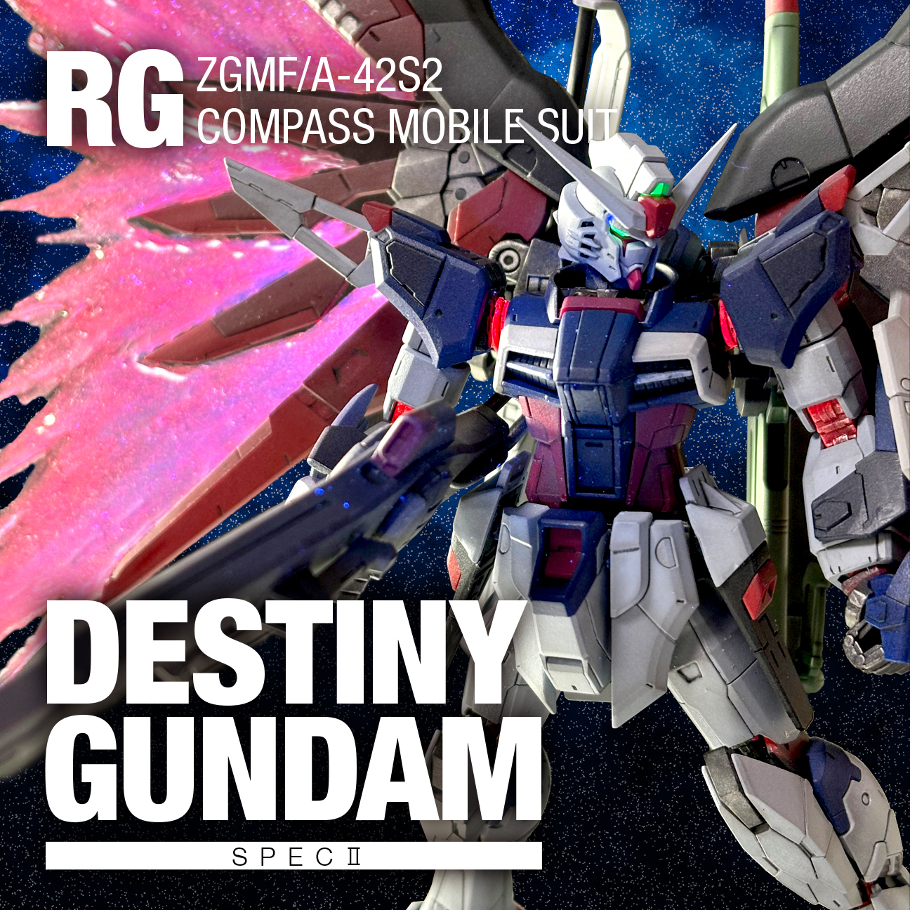 RG デスティニーガンダム｜minesukeさんのガンプラ作品｜GUNSTA