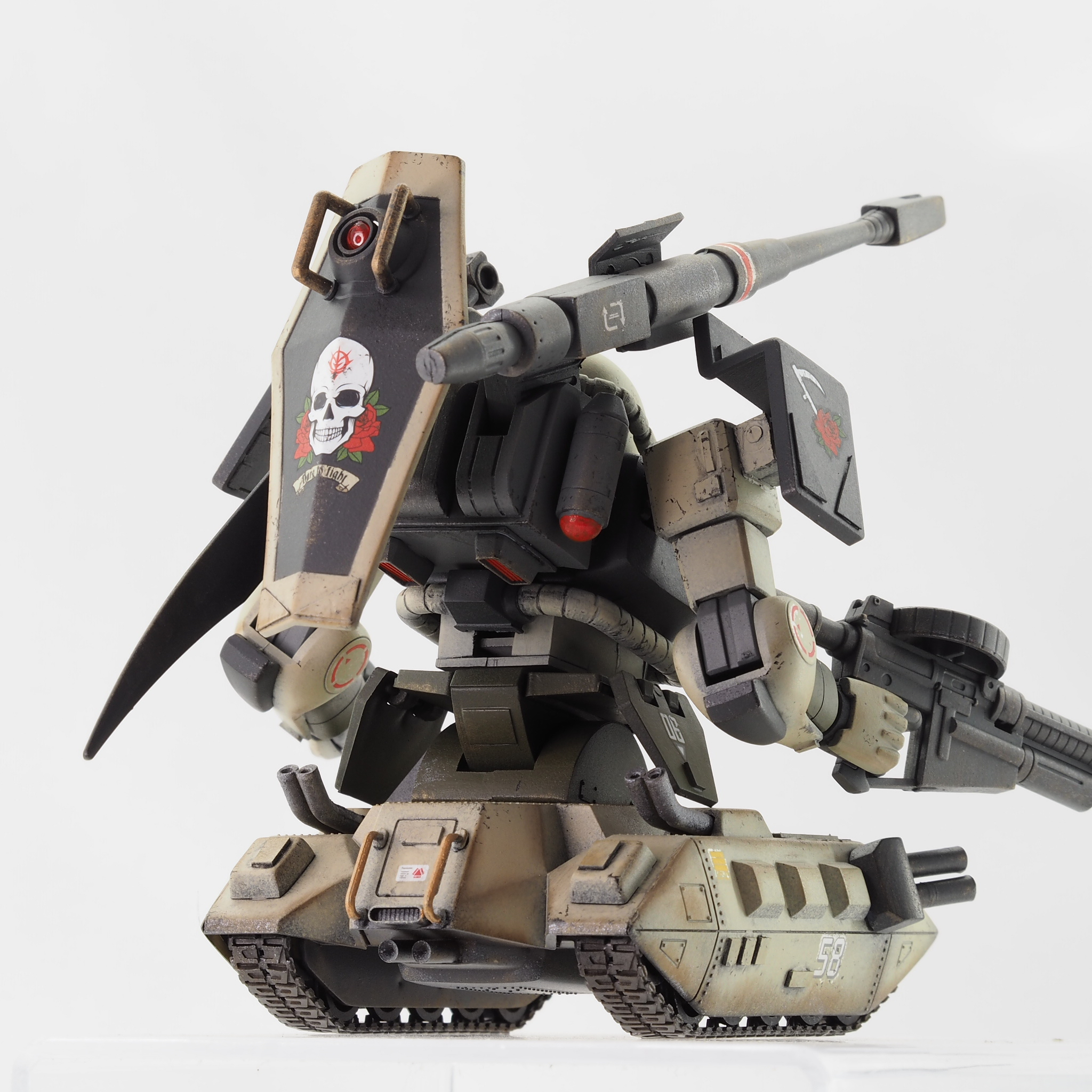 MS-06V ザクタンク｜Mame-Ruriさんのガンプラ作品｜GUNSTA（ガンスタ）