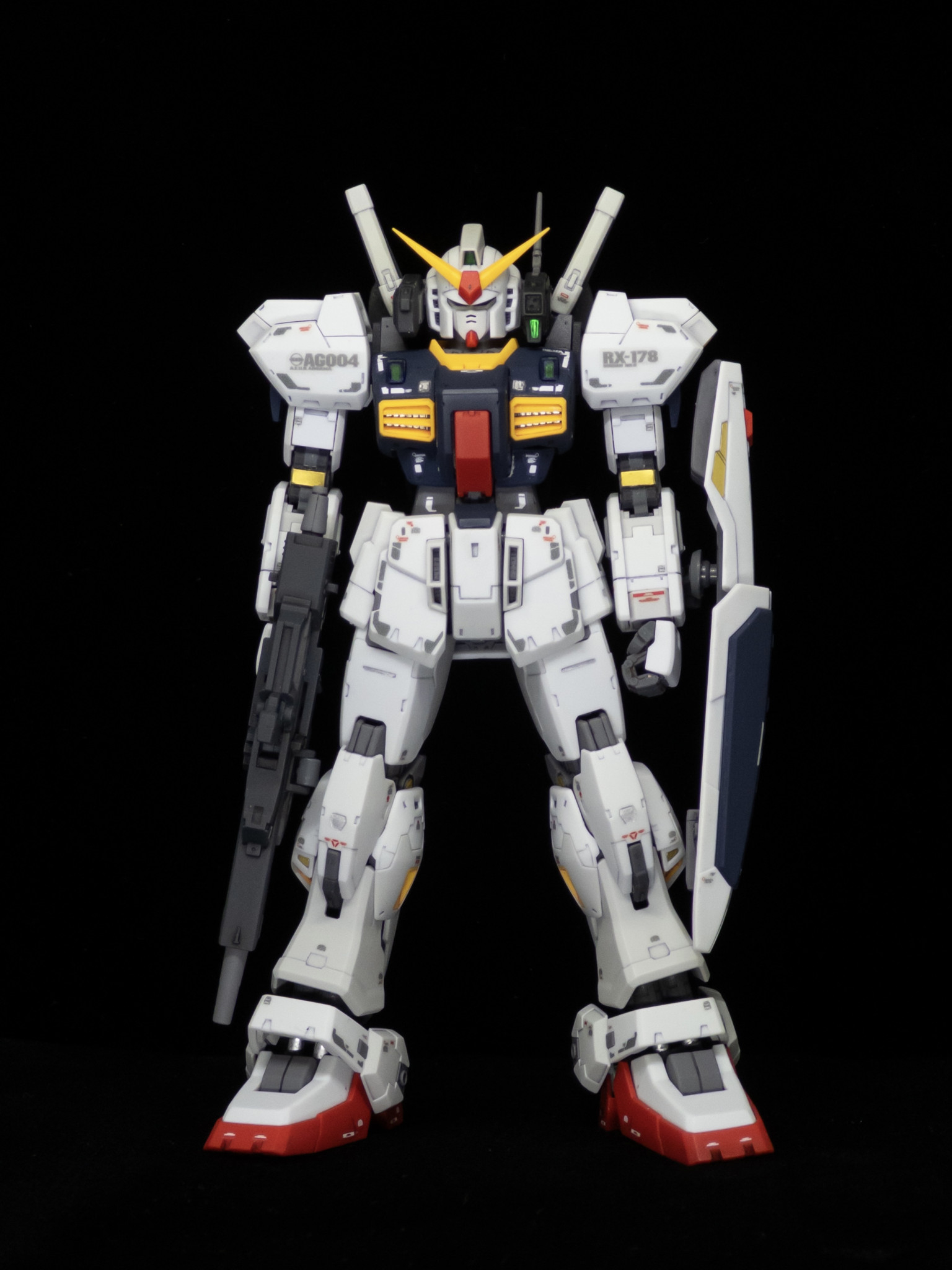 RG ガンダムMk-II(エゥーゴ仕様) + Gディフェンサー｜帽子さんの