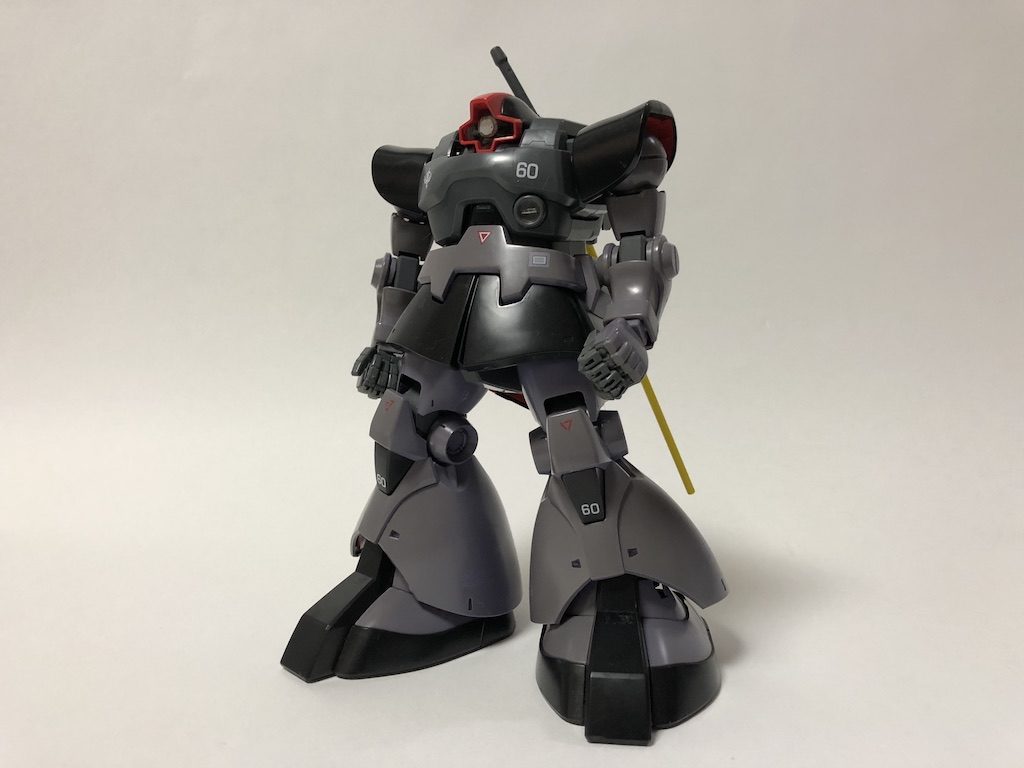 MGガンプラ『リック・ドム』をシャア専用カラーにスプレー塗装してみた
