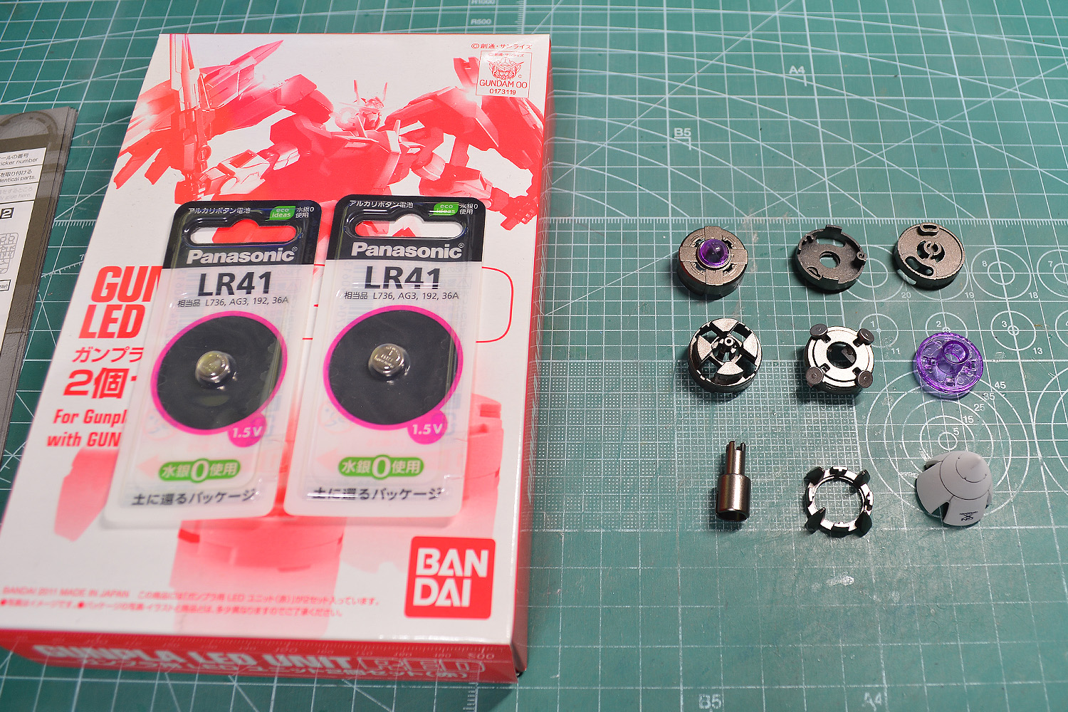 ガンプラLEDユニット2個セット（赤） レビュー | ガンダムブログはじめ