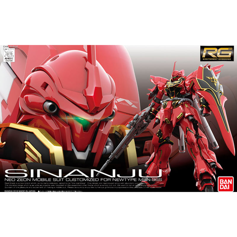 RG #022 MSN-06S Sinanju 1/144 – GUNNZO