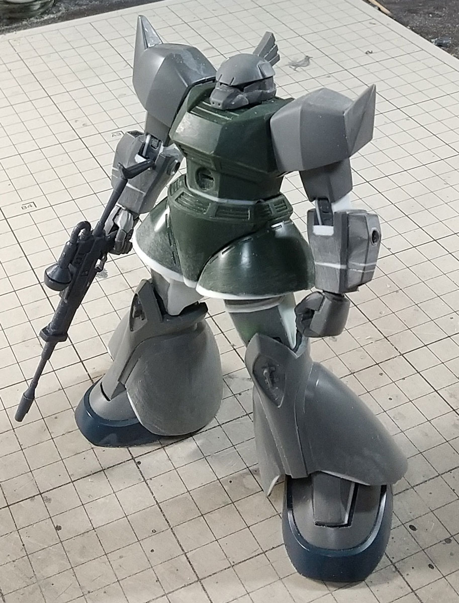 HGUC ゲルググ ＆ ゲルググキャノン プロポーション変更 | Gunpla I.S.M