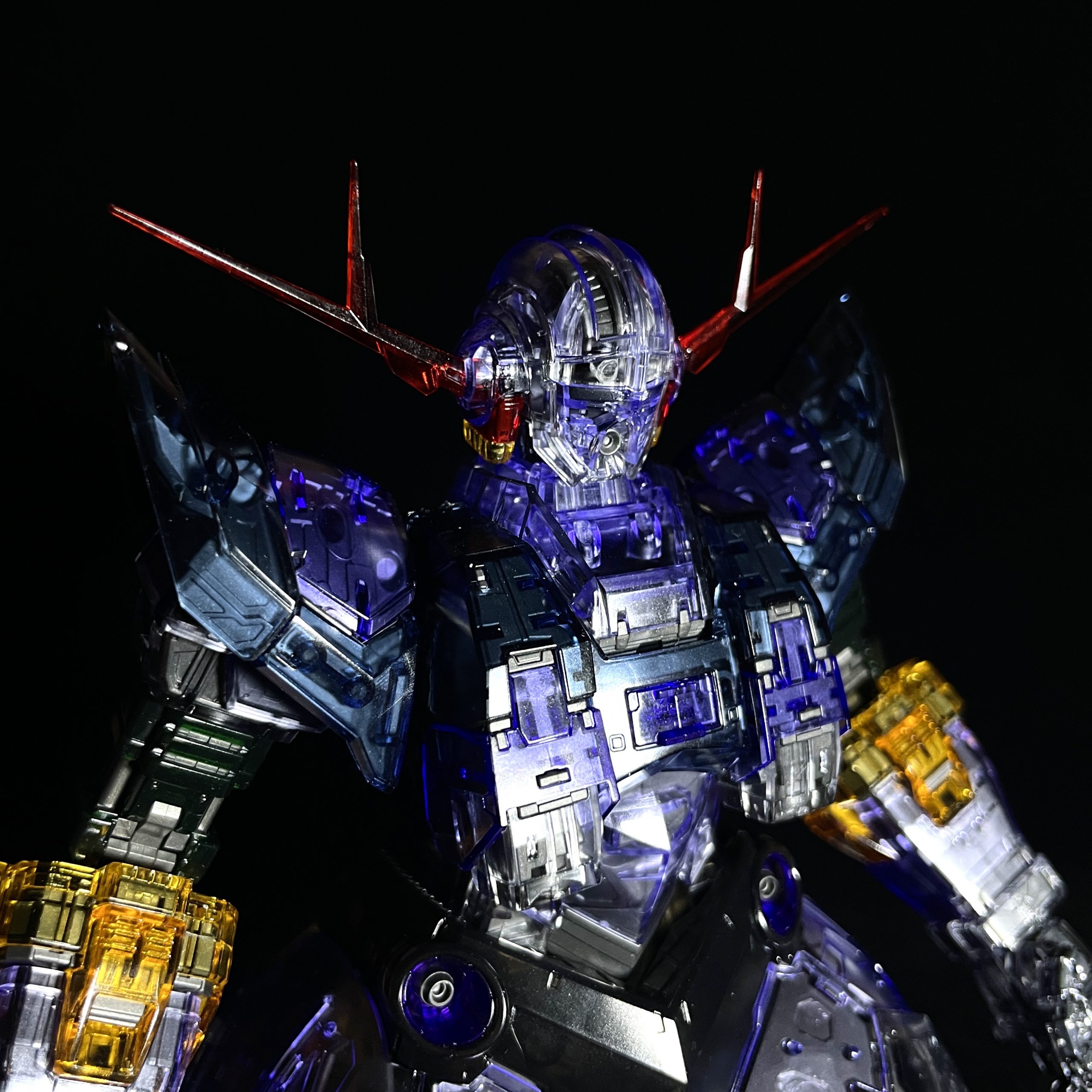 ジオング（クリアカラー） RG 1/144 (パチ組み レビュー) - The