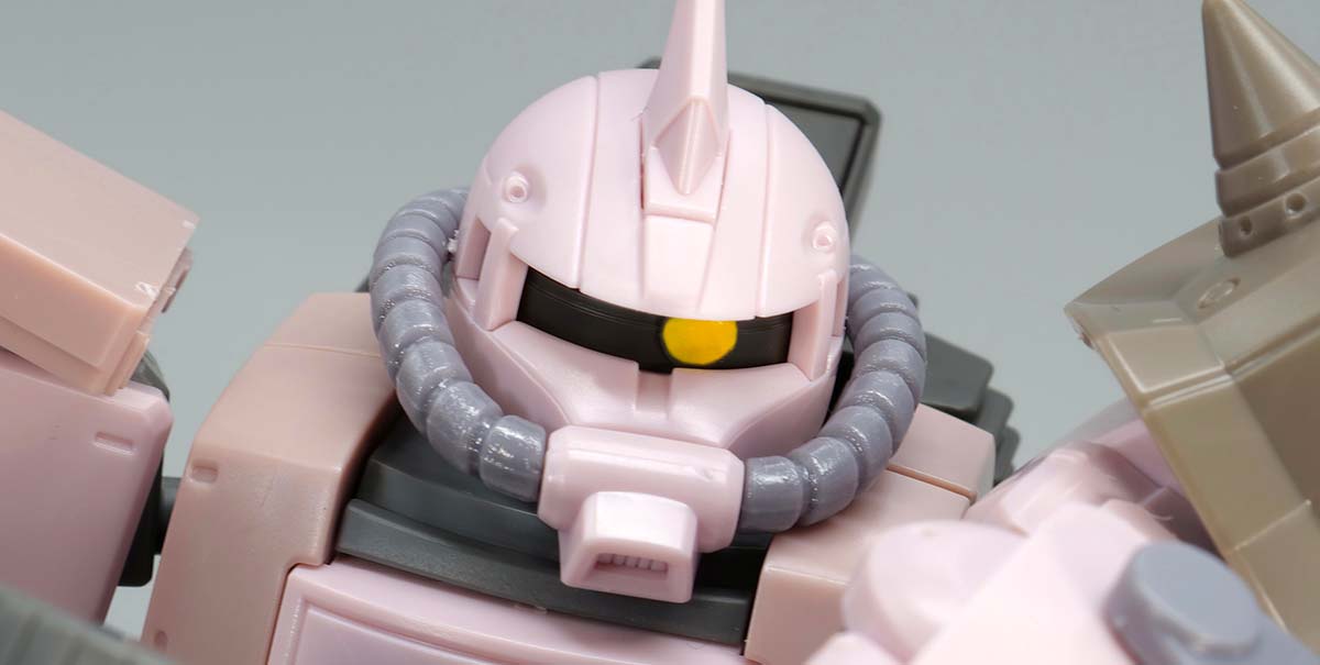 ガンプラ】HG 1/144 ザク・デザートタイプ ピンクパンサー隊機