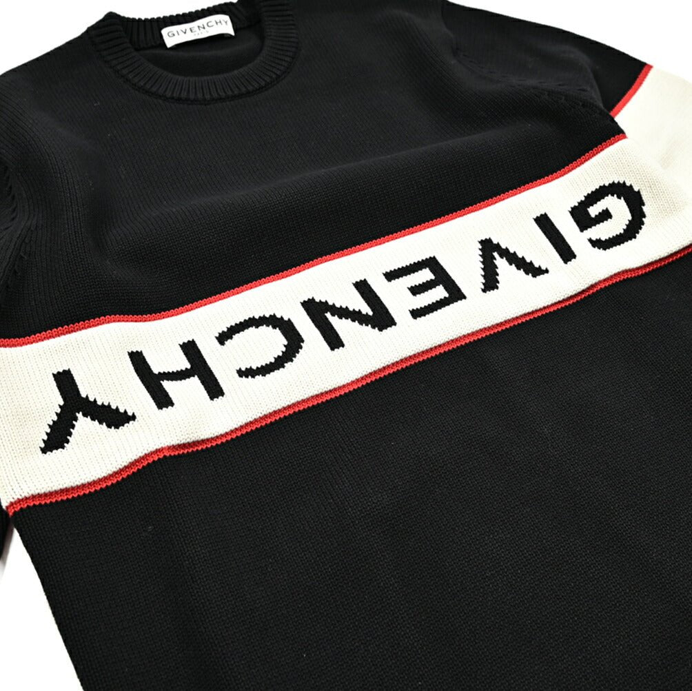 SALE｜GIVENCHY ジバンシー / コットン100% クルーネックミドルゲージ