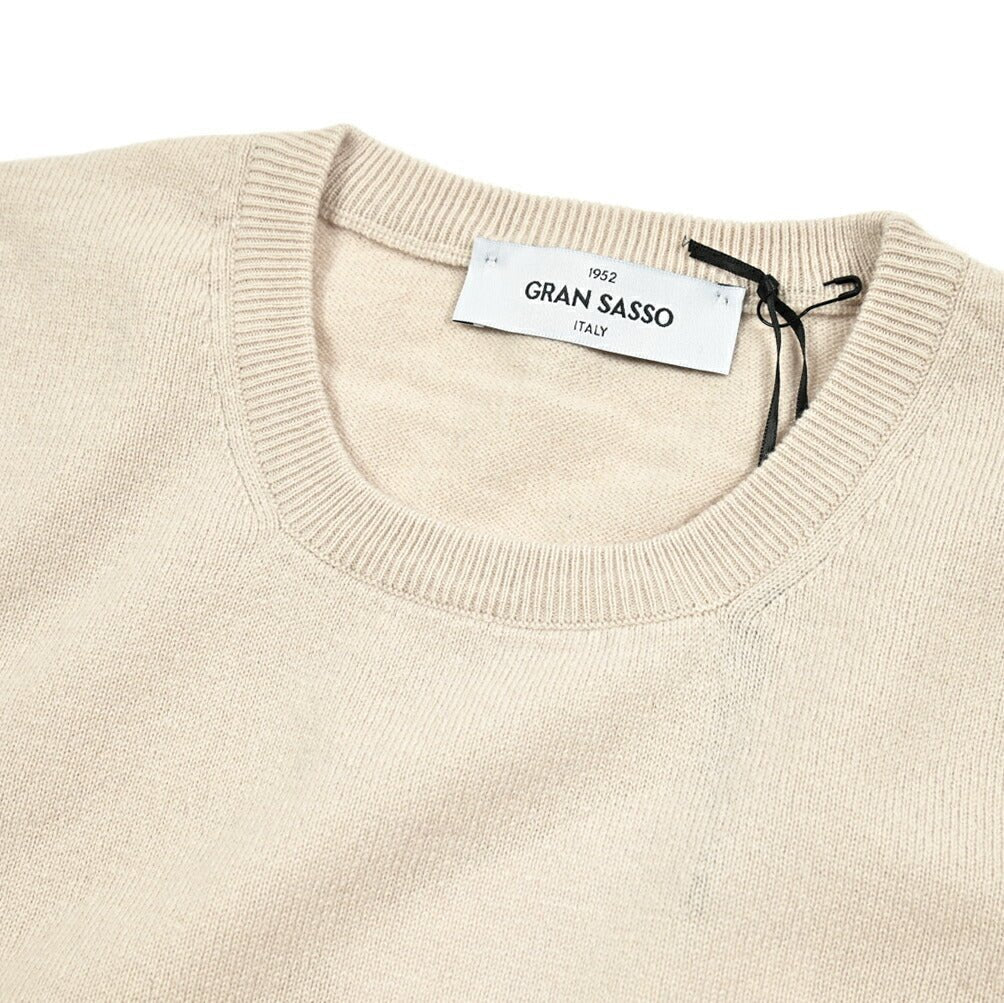 SALE｜GRAN SASSO グランサッソ / ウールビスコースカシミヤ クルー