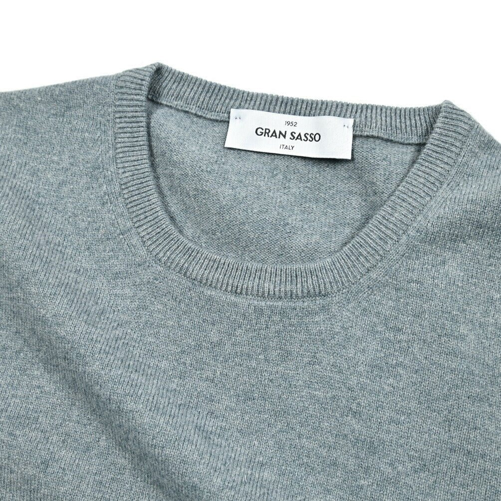 SALE｜GRAN SASSO グランサッソ / ウールビスコースカシミヤ クルー
