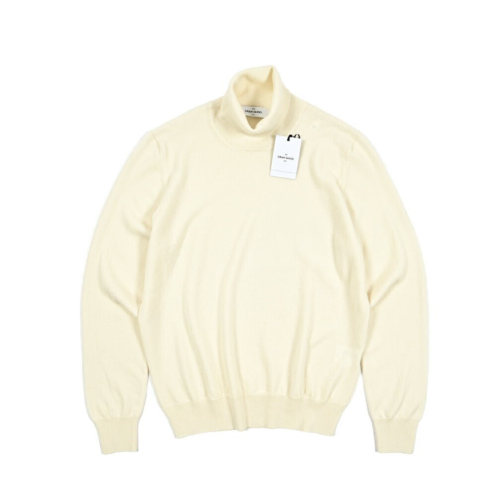 SALE｜GRAN SASSO グランサッソ / カシミヤ100% タートルネック