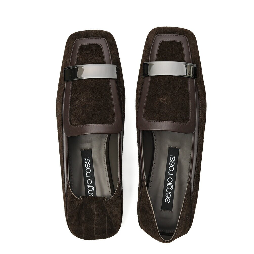 SALE｜Sergio Rossi セルジオロッシ / sr1 Slipper メタルプレートス