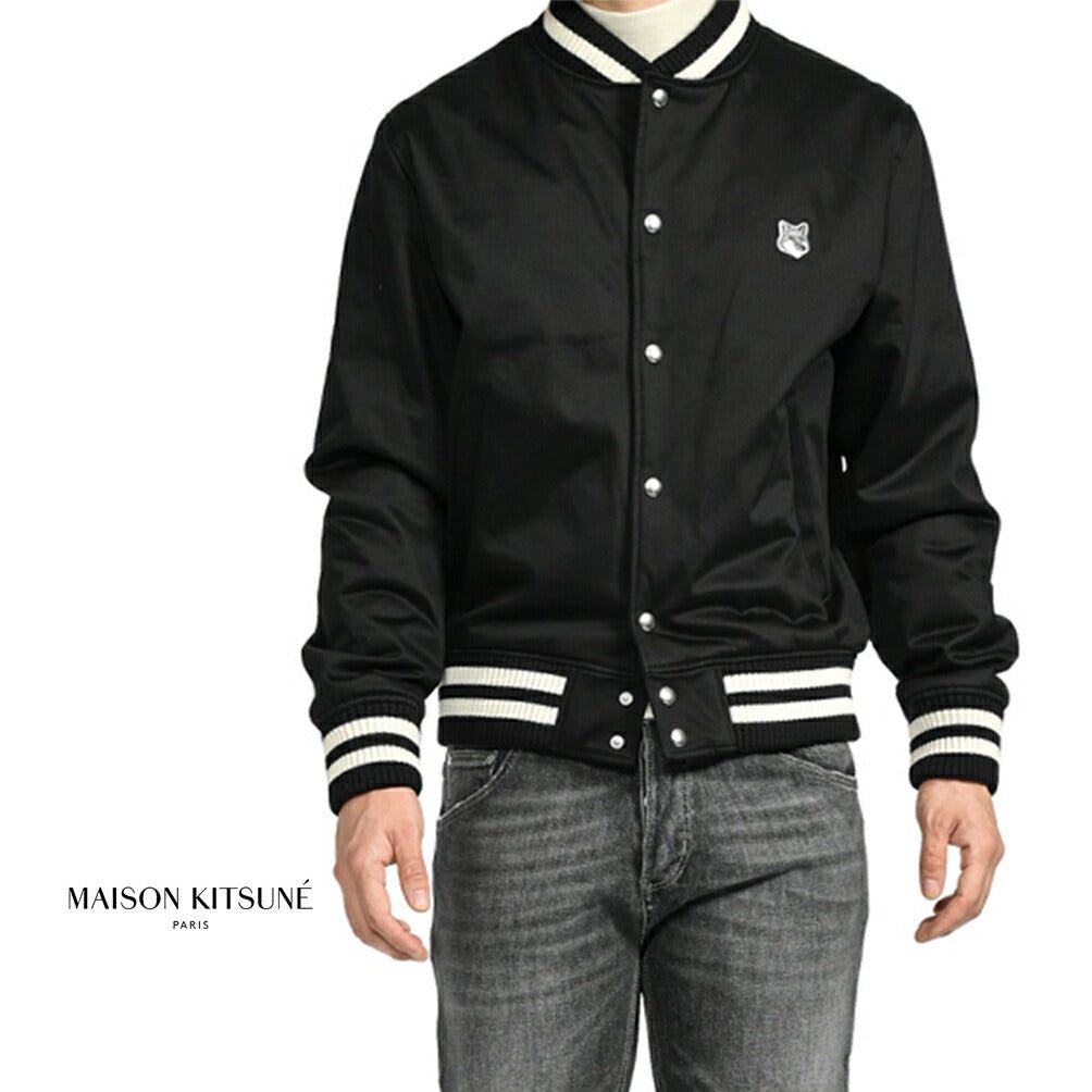 SALE｜MAISON KITSUNE メゾンキツネ / コットンサテン グレー