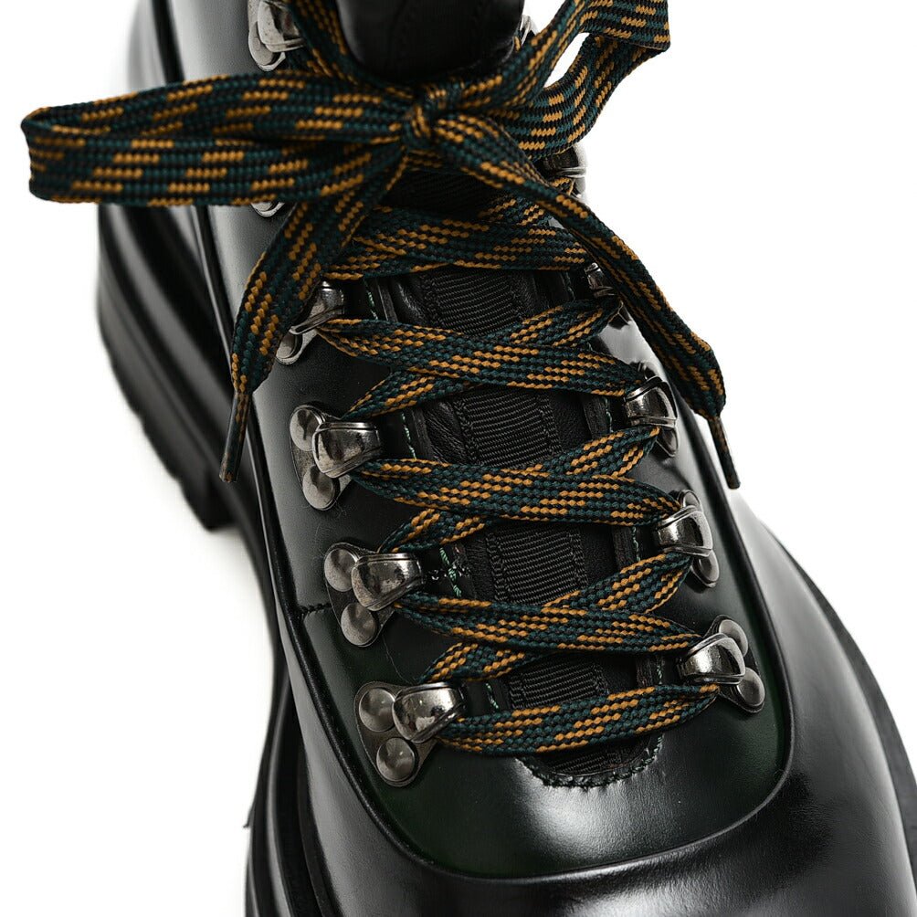 SALE｜SANTONI サントーニ / レザーバイカラーレースアップブーツ