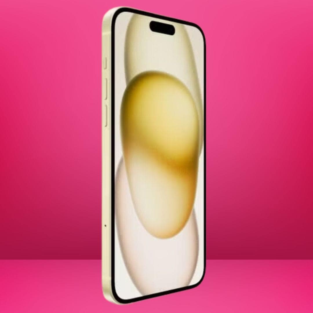 Apple iPhone 15 (Yellow, 128 GB)(Refurbished) – GudFast