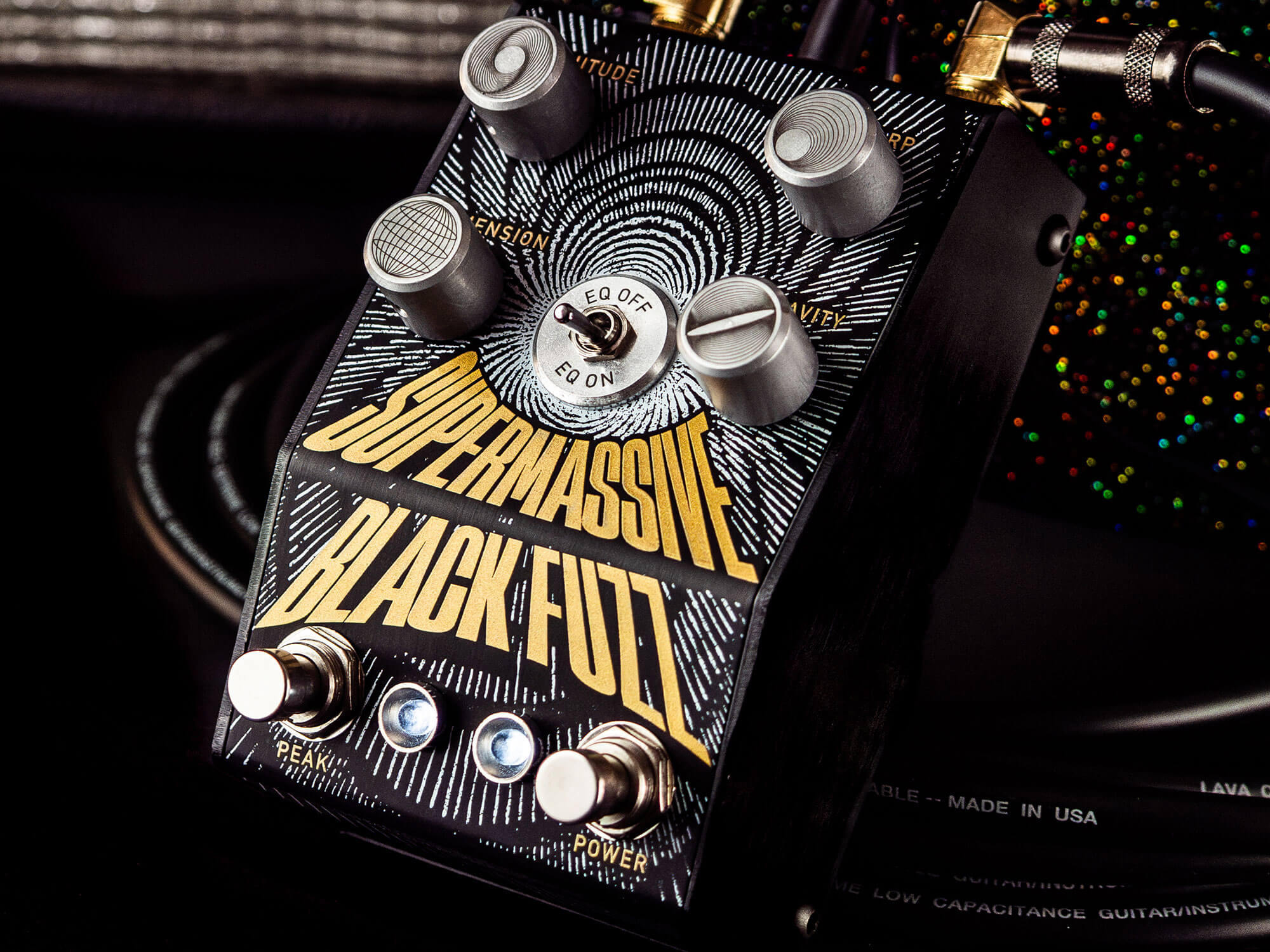 Manson Supermassive Black Fuzz Pedal