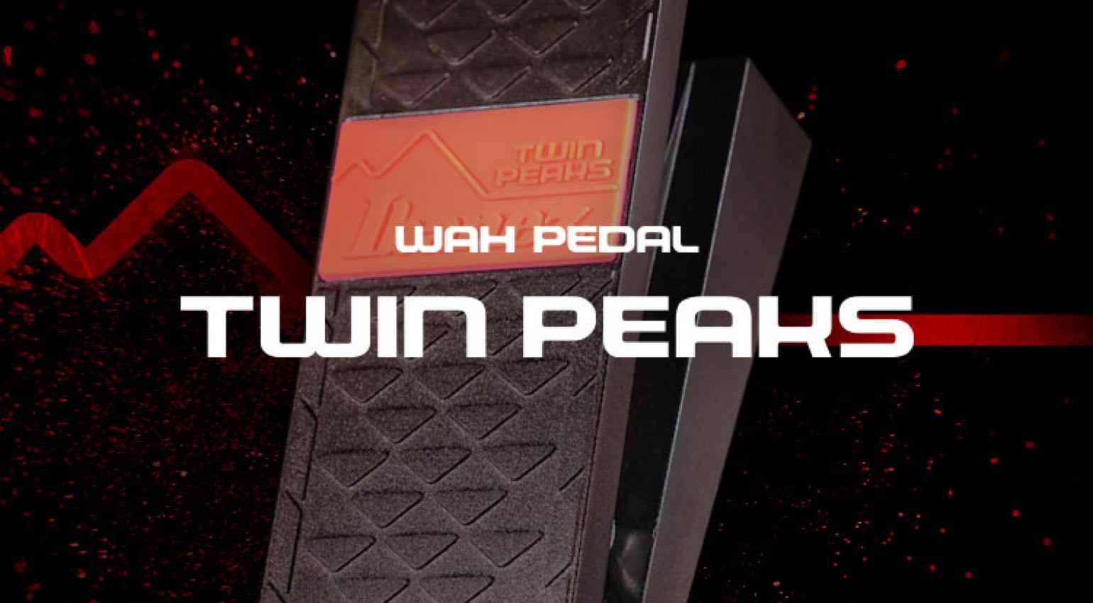 Ibanez TW10 Twin Peaks Wah Pedal - Dual Peak Points - Guitar Bomb