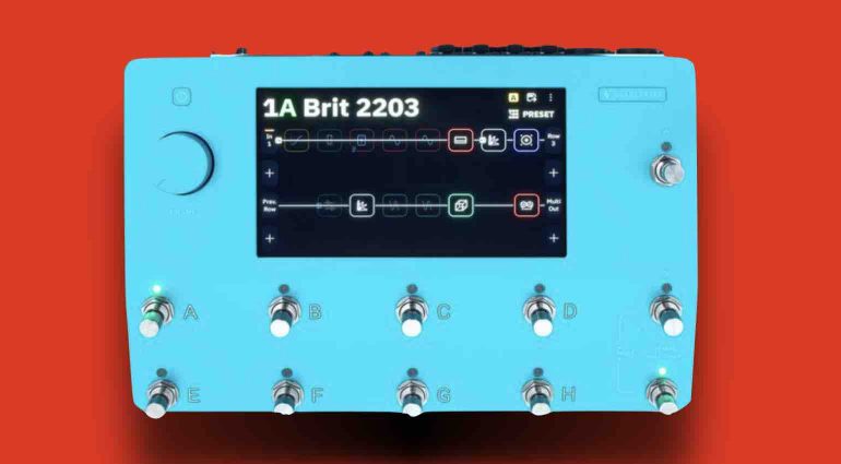 Neural DSP Quad Cortex Limited Edition Blue – Thomann Cyber Week