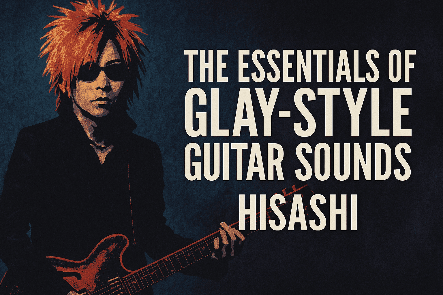 🎸 HISASHI (GLAY) Guitar Sound Design Guide — Amps, Effects & Gear