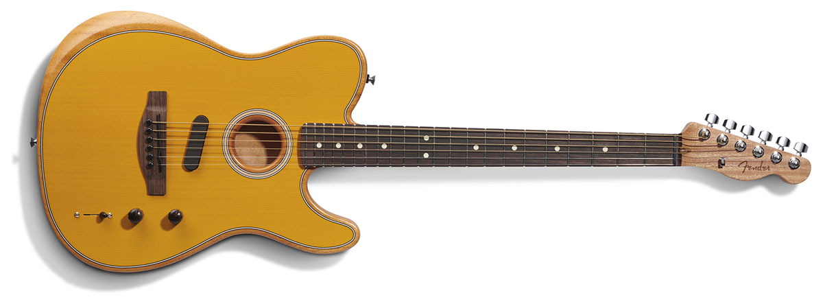 フェンダー、アコースタソニック・シリーズの最新モデル“Acoustasonic
