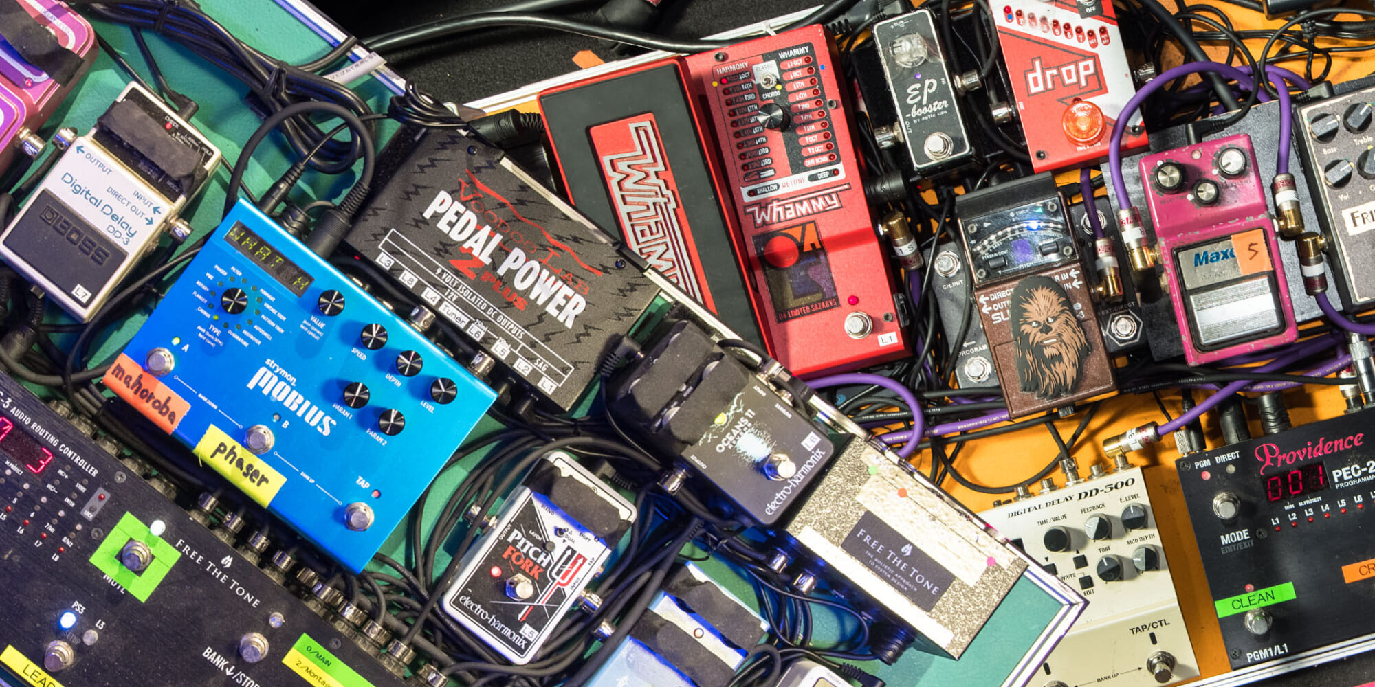 HIROKAZ＆RYU-TAのアグレッシブなプレイを可能にする最新エフェクター