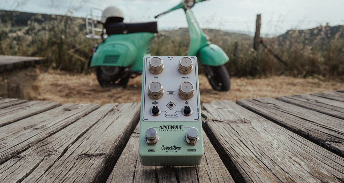 クラシックなTS系をインスパイアした2チャンネル・ドライブ・ペダル