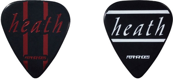 ピック】X JAPAN ベーシストHEATHモデルピックが発売！限定版・通常版2