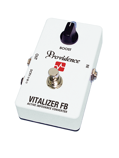 バッファー&ブースター】ProvidenceのVITALIZERがいよいよペダル化