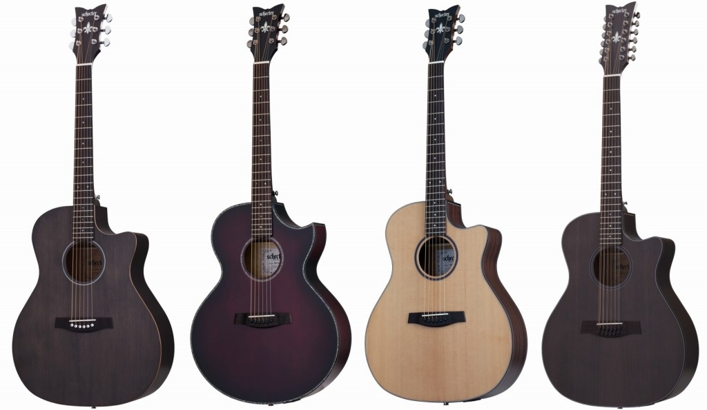 NAMM2017:アコースティックギター】Schecter、12弦含む