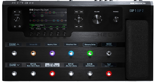 ギターアンプシミュレーター】Line 6 ”Helix LT” フラッグシップモデル