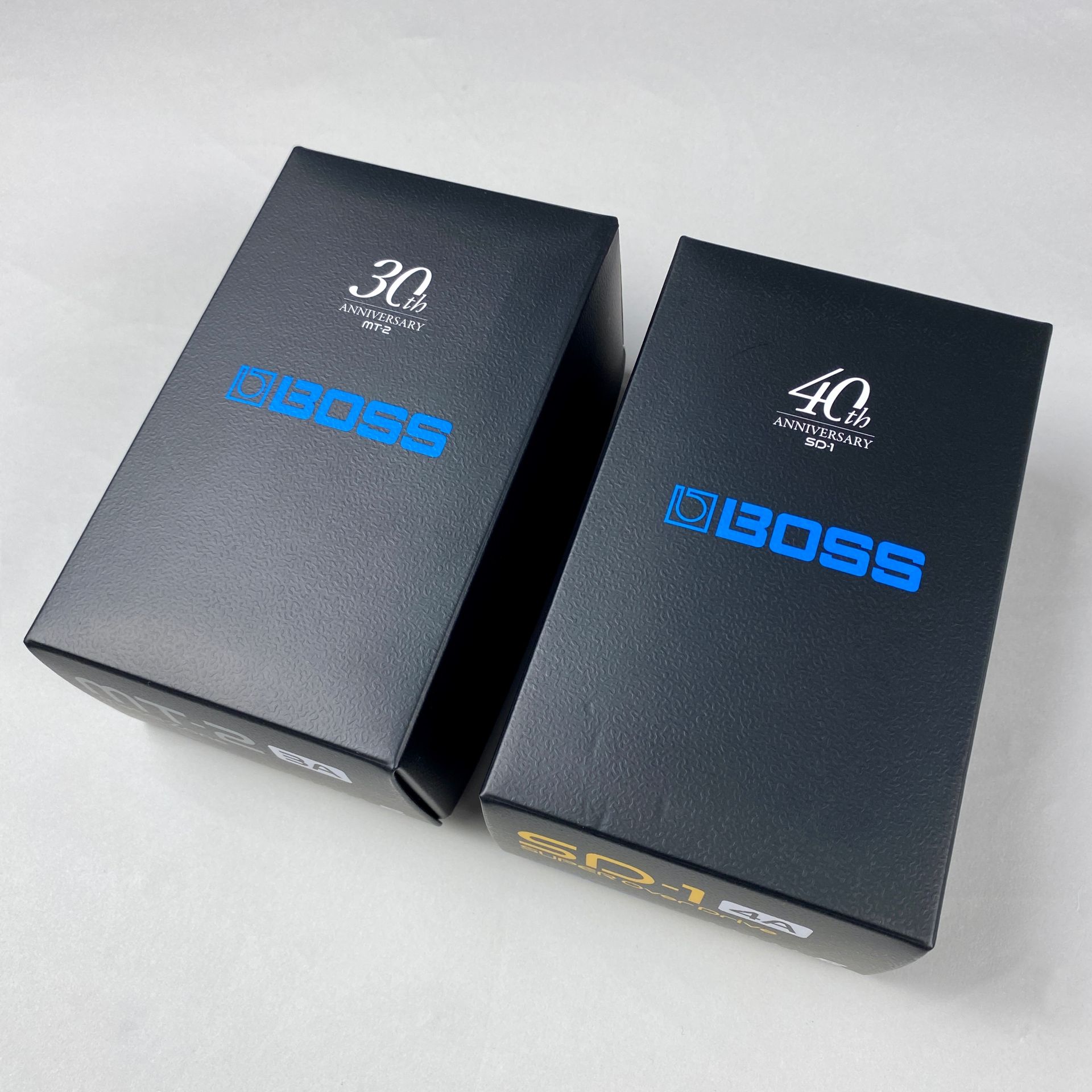 エフェクター】BOSS SD-1-4A ＆ MT-2-3A｜人気機種のアニバーサリー