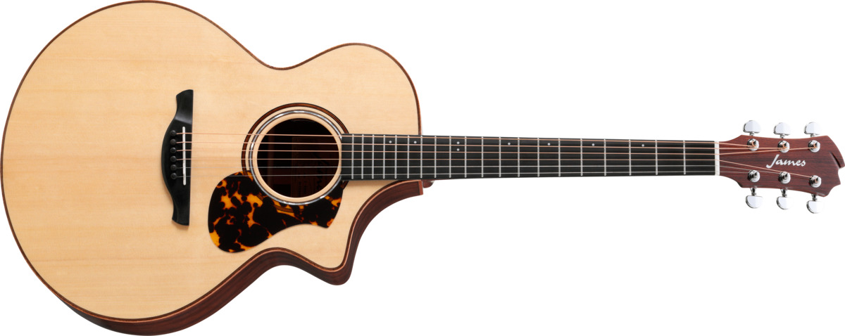 Jamesからピックアップやエフェクトシステムにこだわりの詰まった新