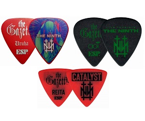 ピック】-ESP-the GazettE LIVE TOUR「NINTH」で麗(Gt)、葵(Gt)、REITA