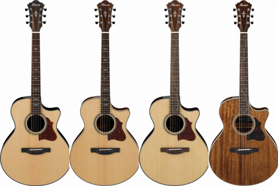 エレアコギター】Ibanezよりエレアコ新シリーズ”AE”が発表