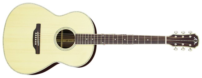 アコースティックギター】小ぶりなボディにアーチバックなどのこだわり