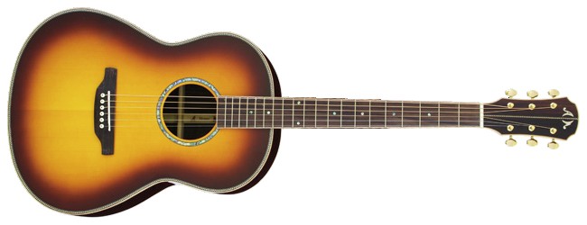 アコースティックギター】小ぶりなボディにアーチバックなどのこだわり