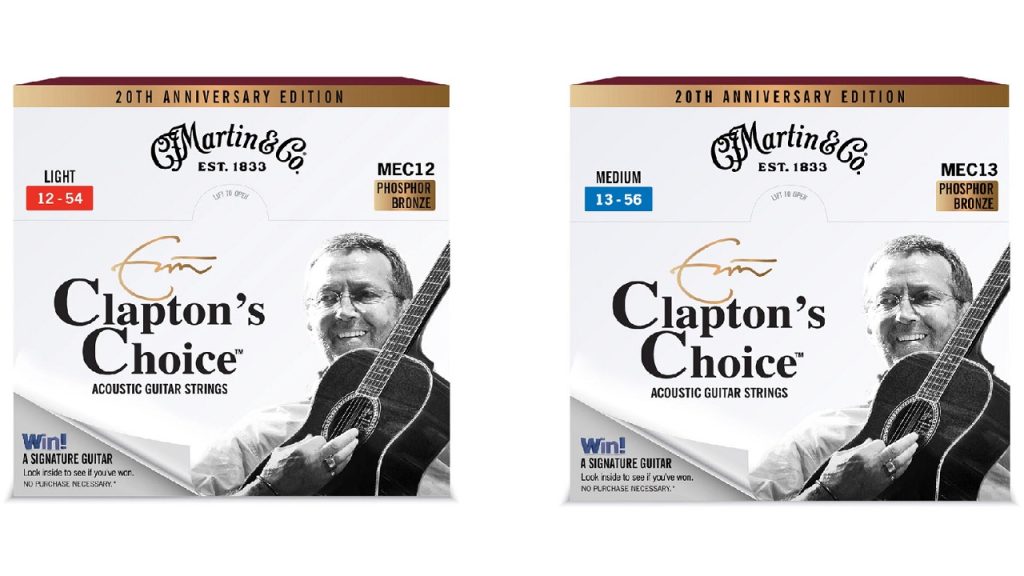 エリック・クラプトン愛用！Martin Clapton's Choice弦の発売20周年