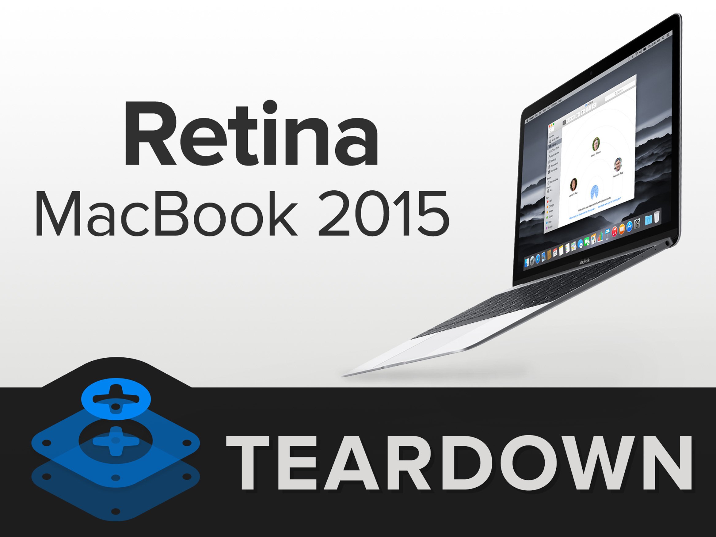 Retina MacBook 2015 Teardown - iFixit