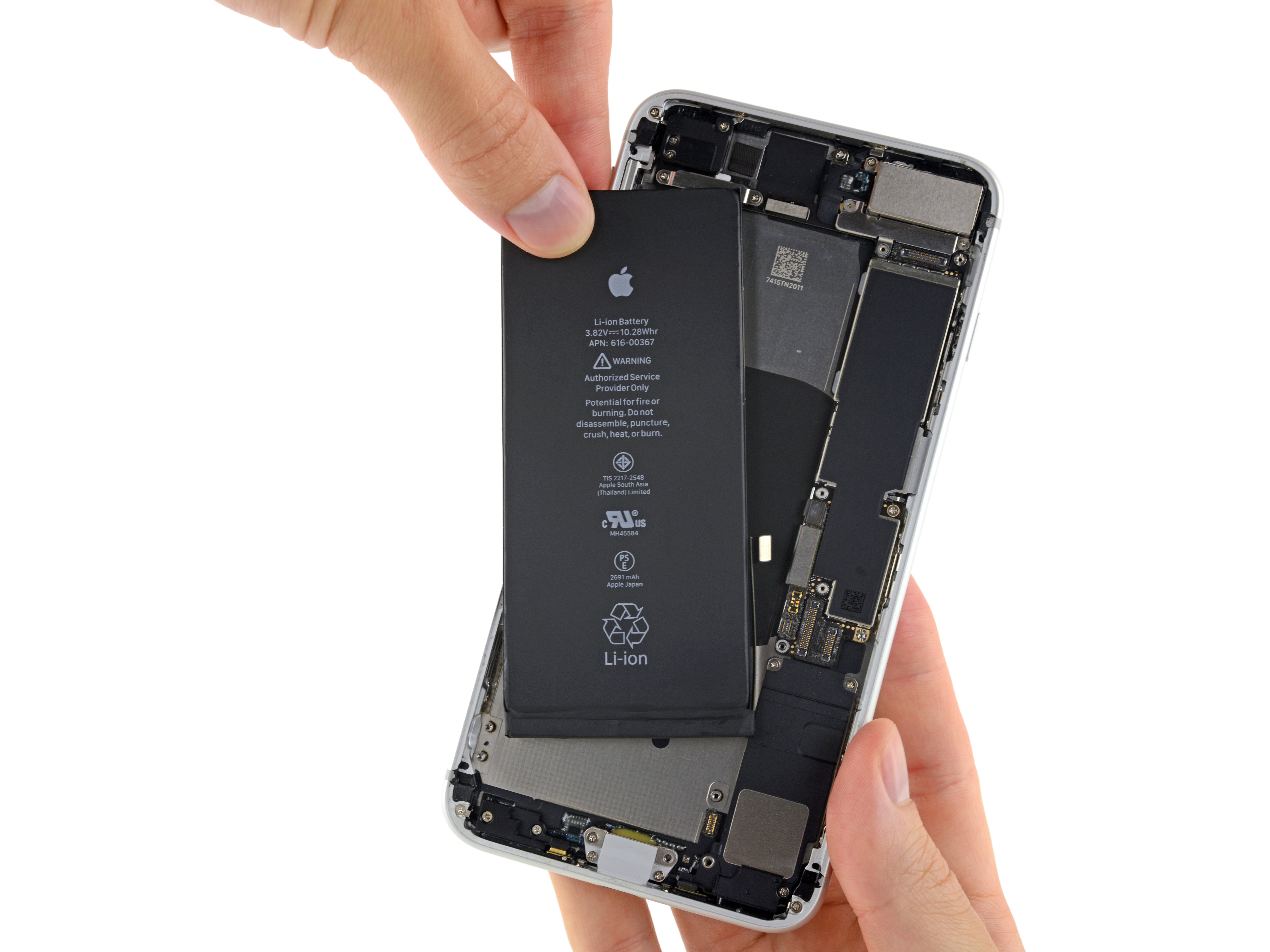 iPhone 8 Plus バッテリーの交換 - iFixit 修理ガイド