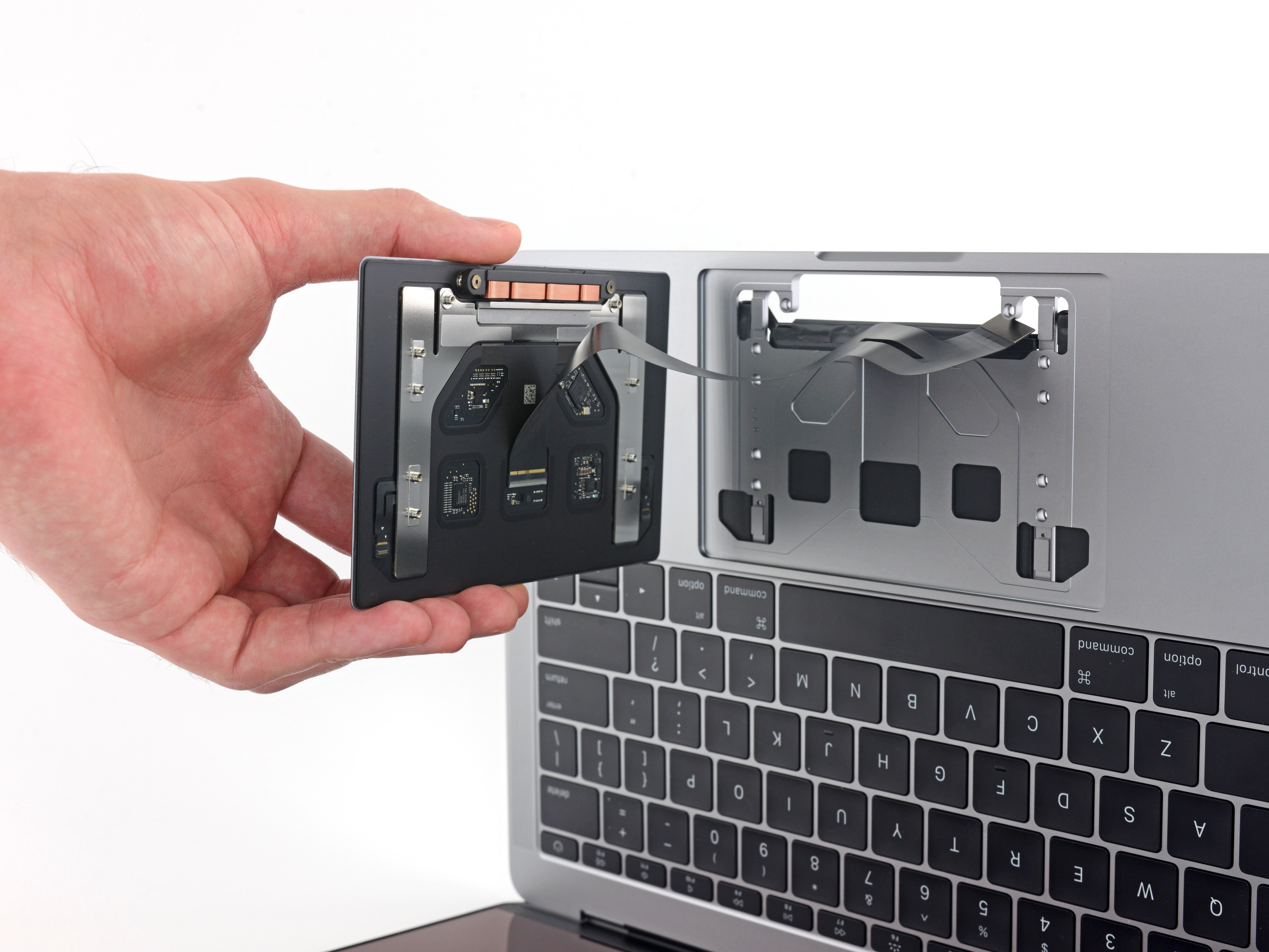 MacBook Pro 13インチ Function Keys 2017 トラックパッドの交換